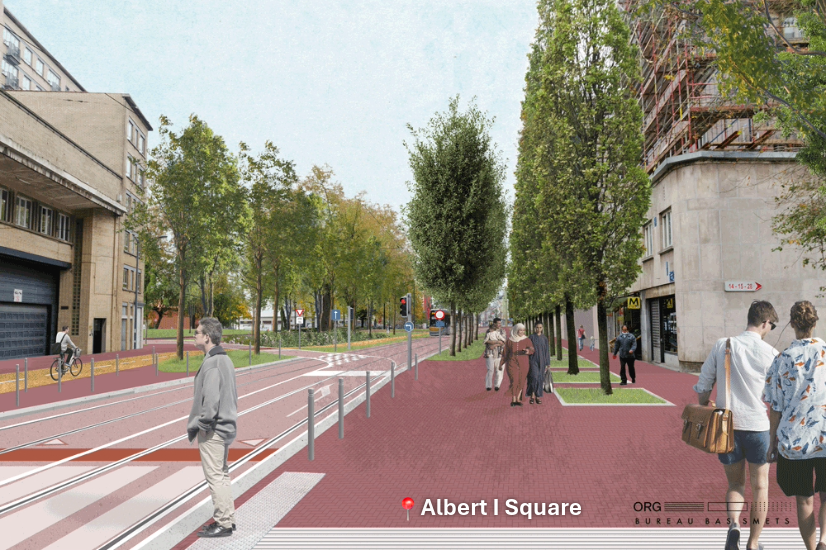 Grote herinrichting Vanderveldesquare en Albert I-square: veiliger, groener en aangenamer voor iedereen