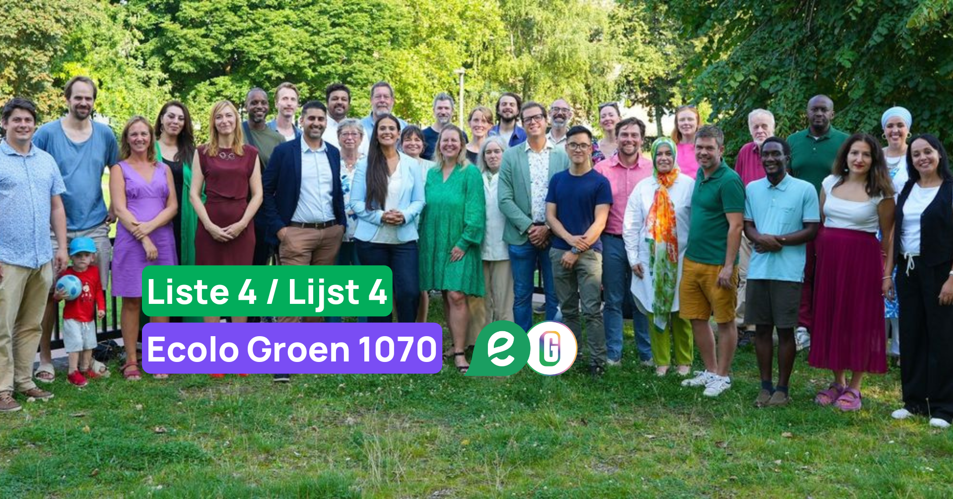 Ecolo-Groen Anderlecht stelt kandidaten en programma voor de verkiezingen voor
