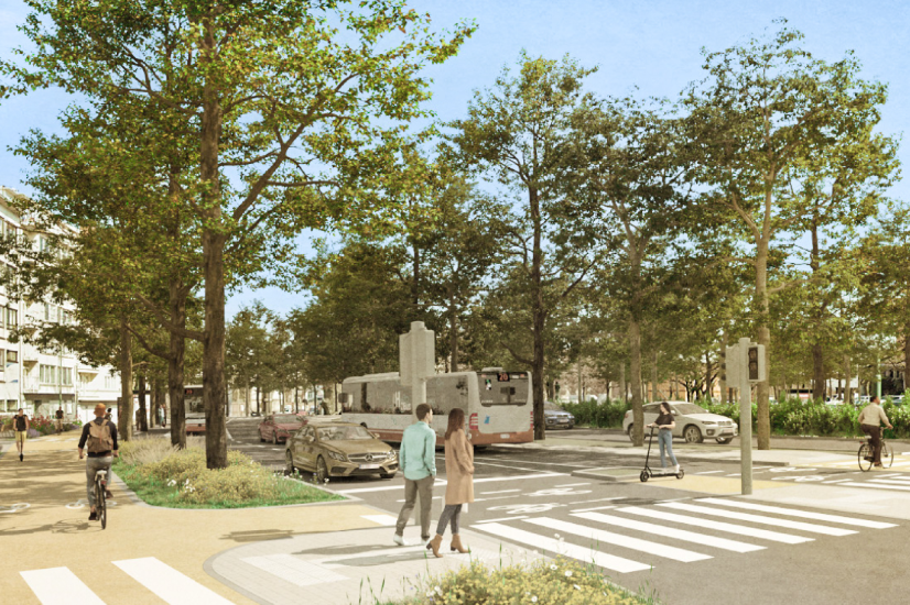 Groen licht voor de heraanleg van de Keizer Karellaan