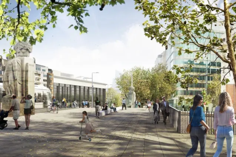 Nieuwe mijlpaal voor de herinrichting van Sainctelette