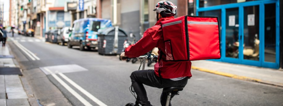 De harde realiteit van zelfstandige fietskoeriers