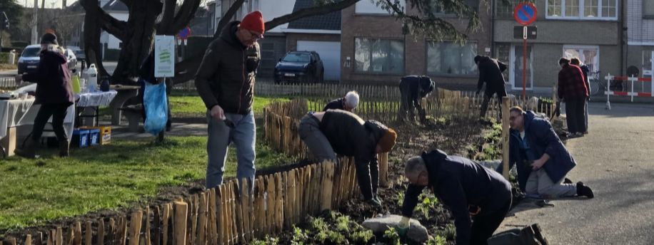 Planten met buren in Wondelgem