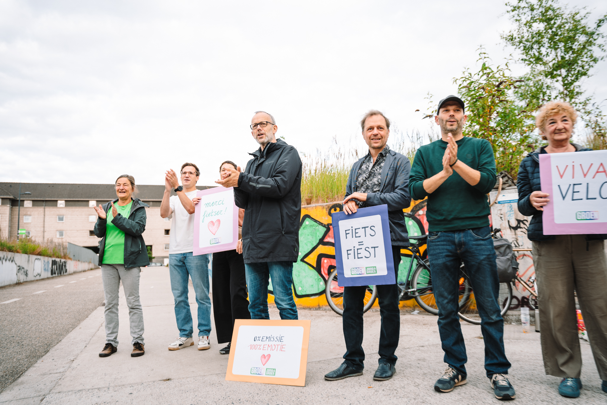 Applaus voor onze fietsers!