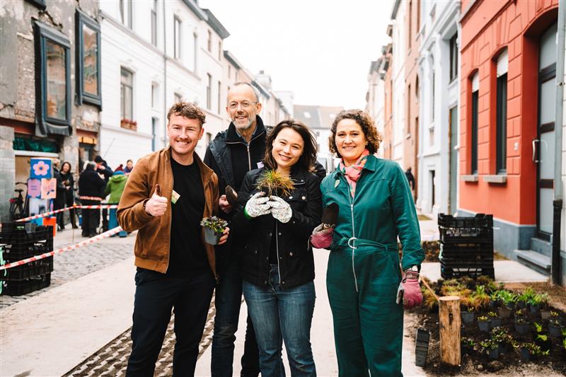 Minder stenen, meer leven: de Ploegstraat heroverd