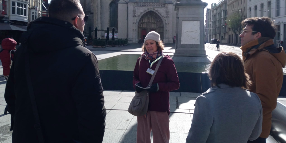 Servische Groenen op studiereis in Gent