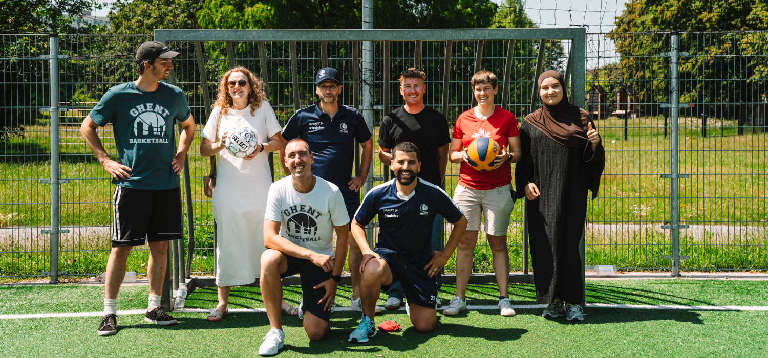 Drie buurtsporthallen als uitvalsbasis voor Gentse sociaal sportieve organisaties 