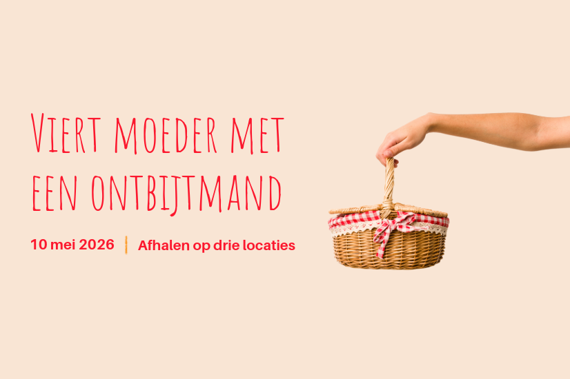 Groen viert moeder met een ontbijtmand