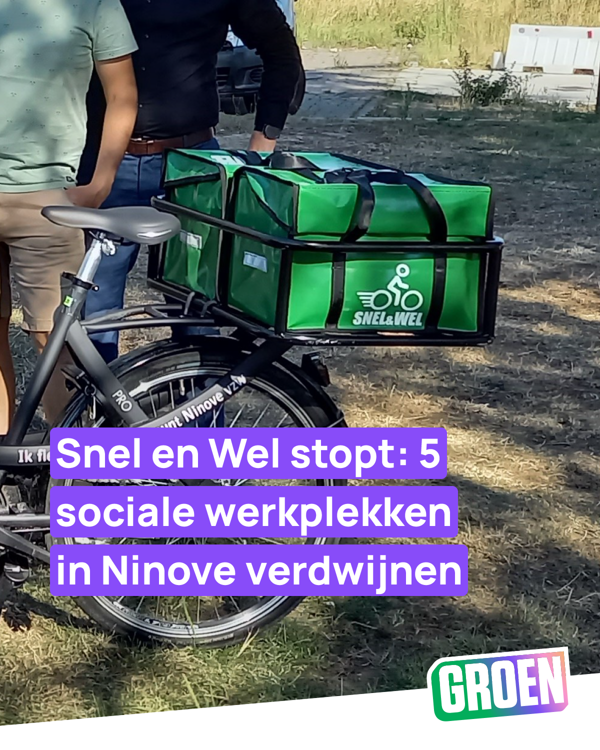 Einde Snel en Wel in Ninove. 5 sociale werkplekken verdwijnen.