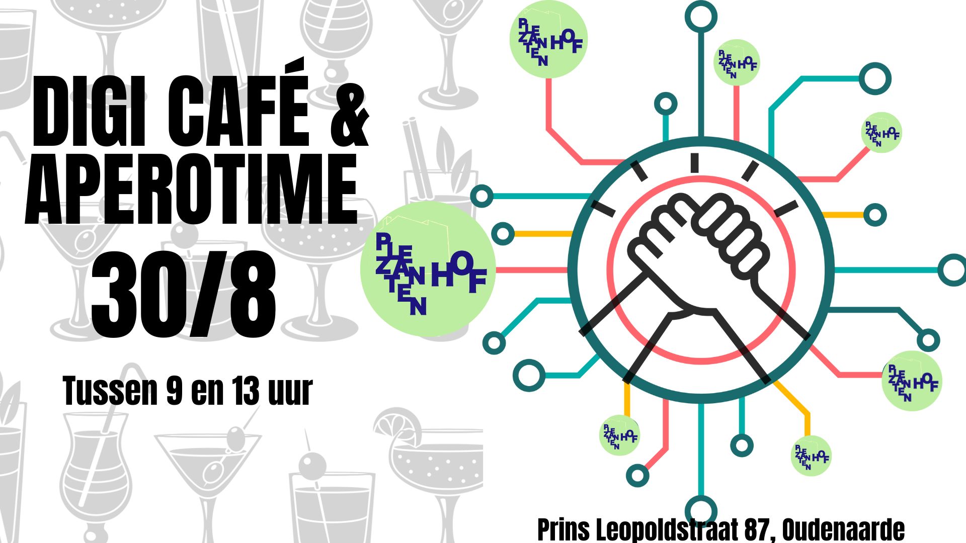 Digicafé & Aperotime augustus 2025