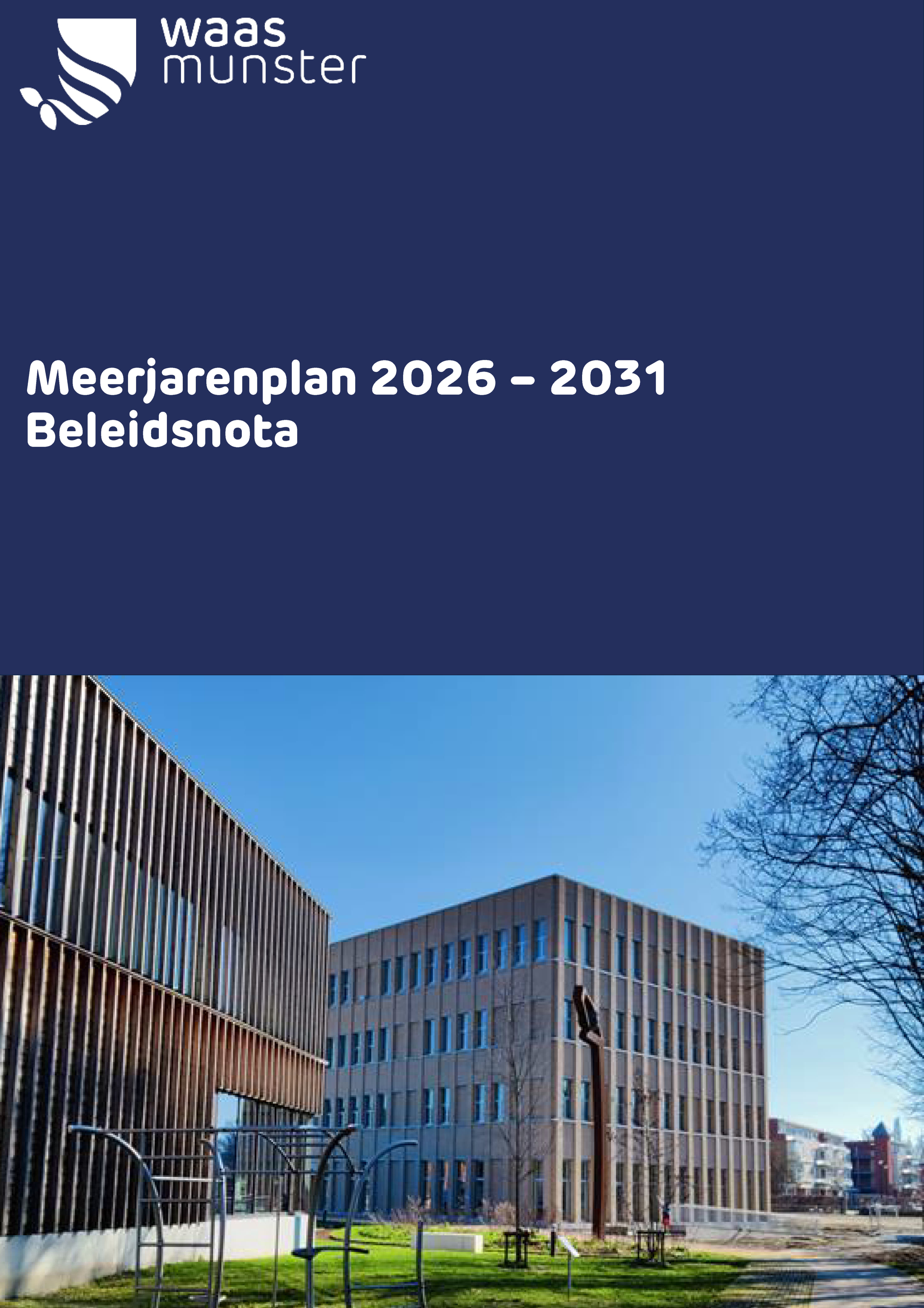 Meerjarenplan: te weinig ambitie voor een leefbare toekomst!