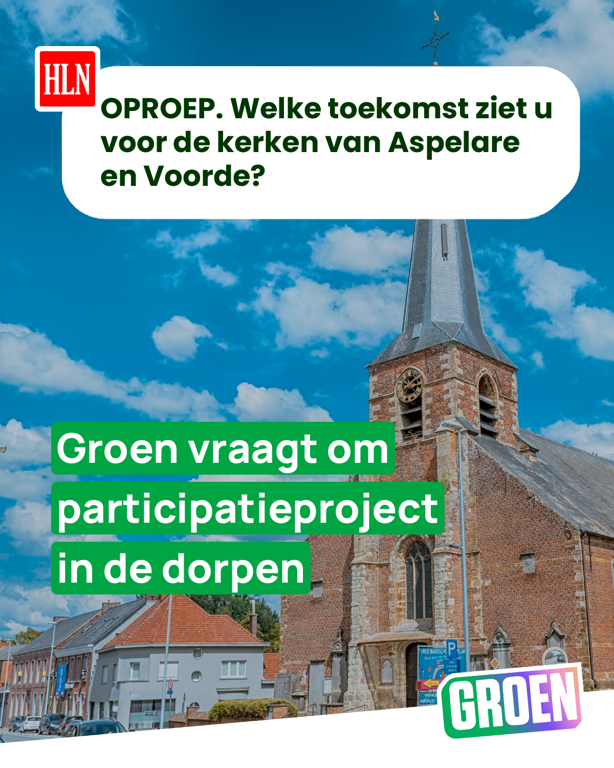 Toekomst van kerken in Ninove: herstemming voor Voorde en Aspelare nabij?