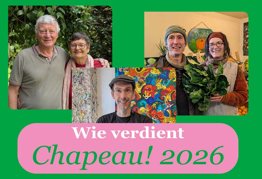 Spaghettifestijn en uitreiking Chapeau! 2026