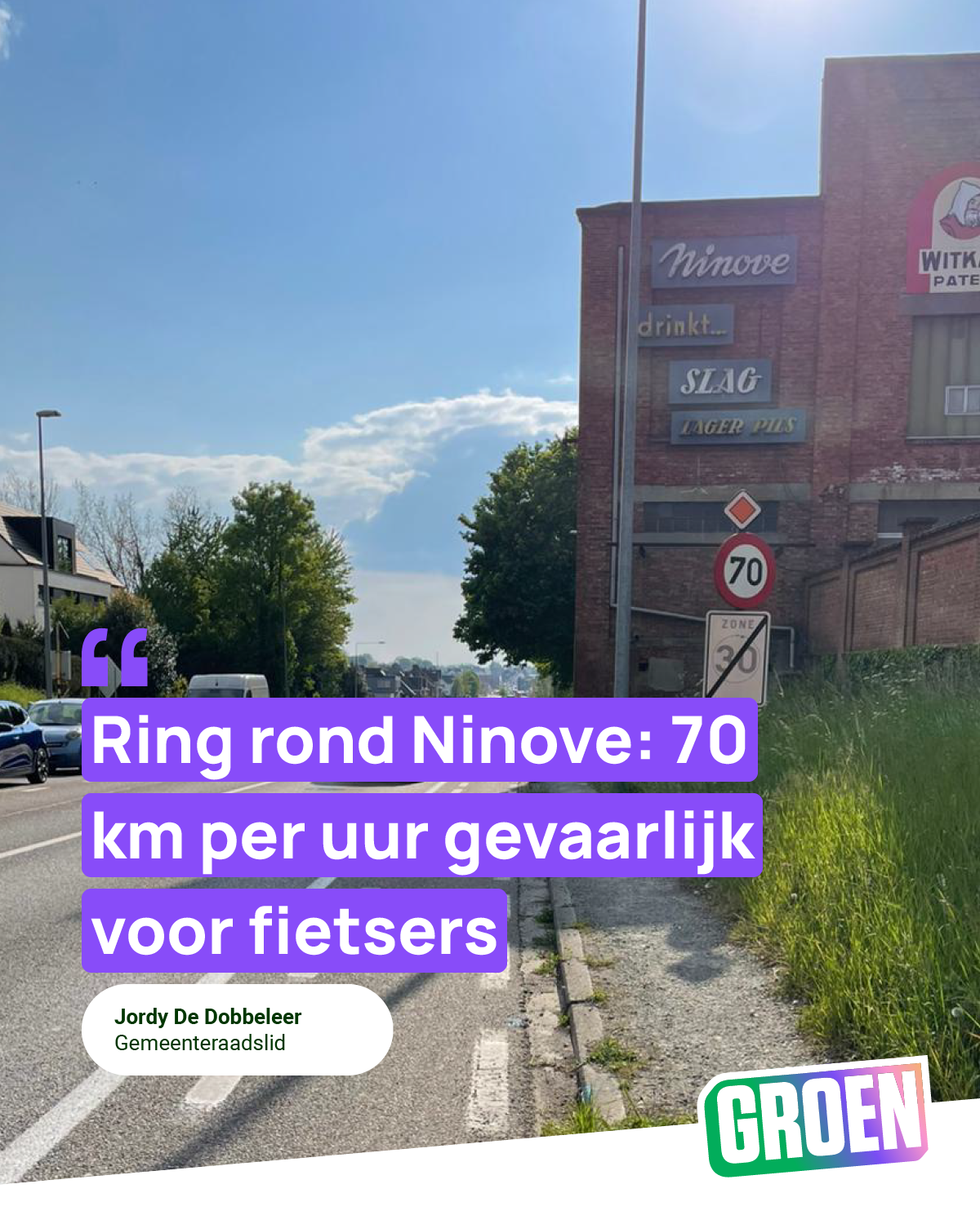 Duidelijkheid gevraagd op Ninoofse ring