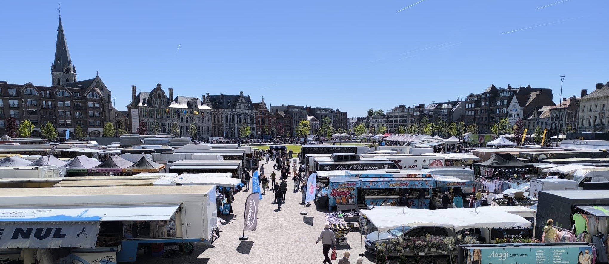 Weekendmarkt op de Grote Markt: Groen idee wordt werkelijkheid