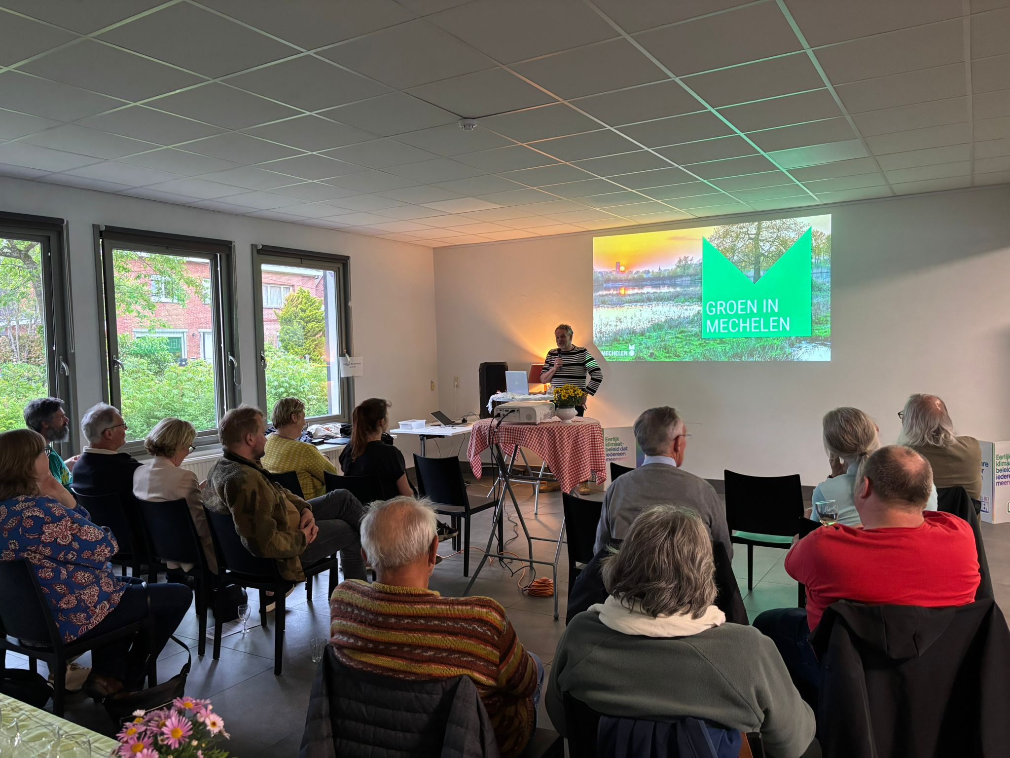 Schepen Mechelen Patrick Princen inspireert Groen over de toekomst van Laarne-Kalken