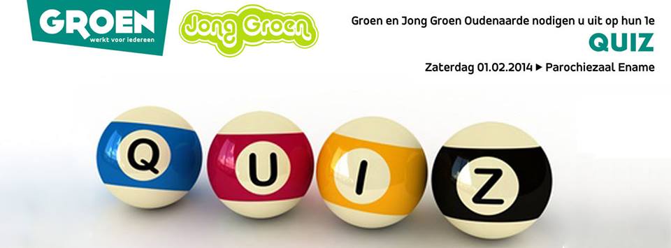 Quiz Jong groen en Groen Oudenaarde