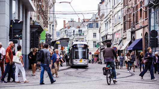 Gelukkige Gentenaars in een gezonde stad