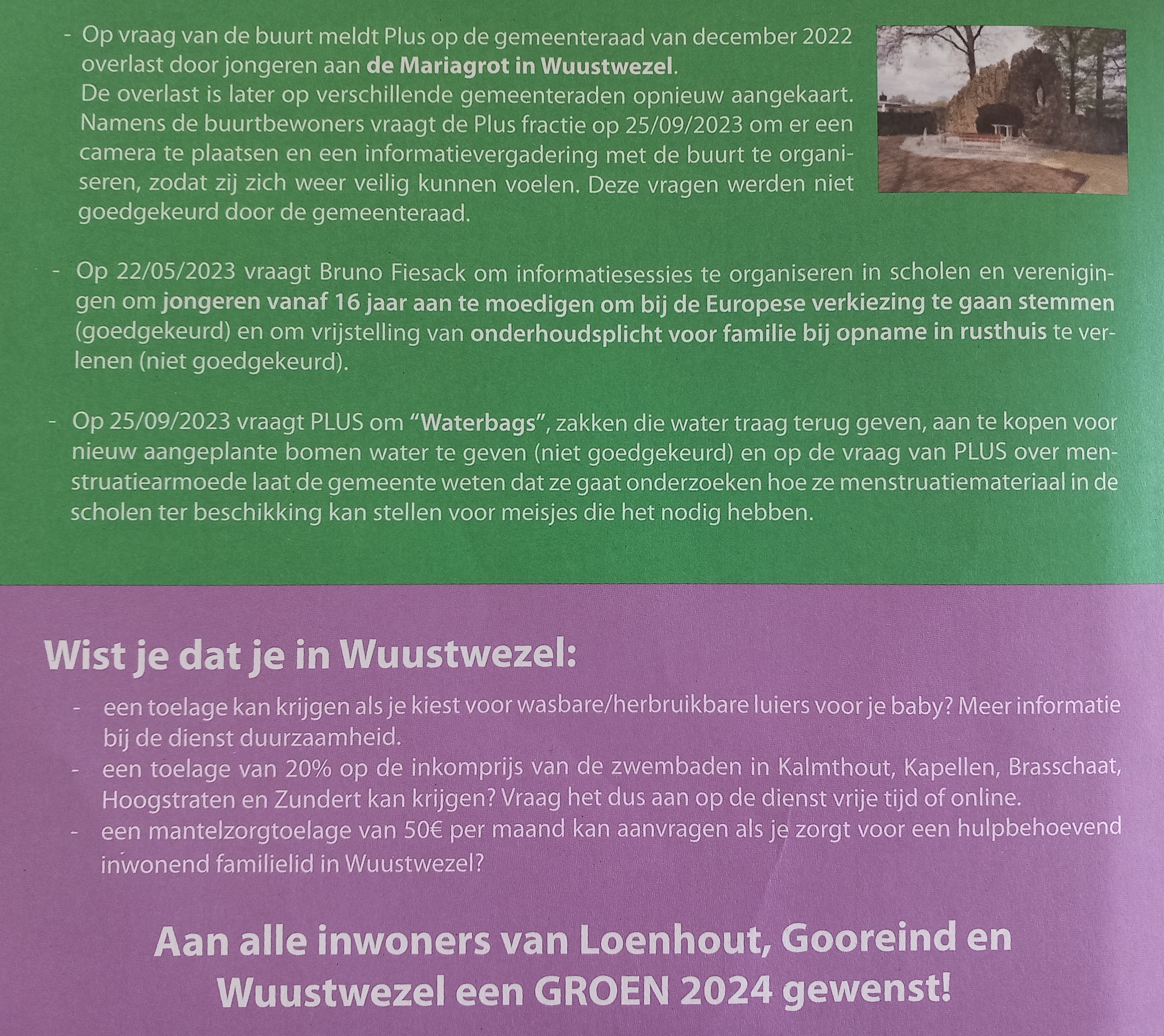 Wist je dit uit Wuustwezel