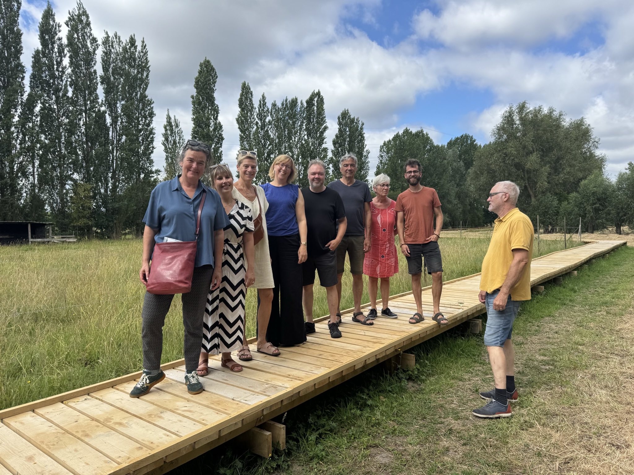 Opening vlonderpad Molenbeekbron