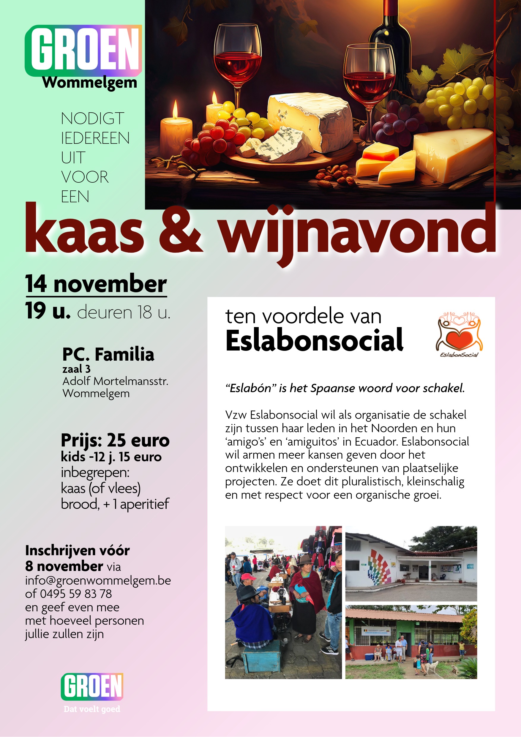 Kaas- en wijnavond 2025