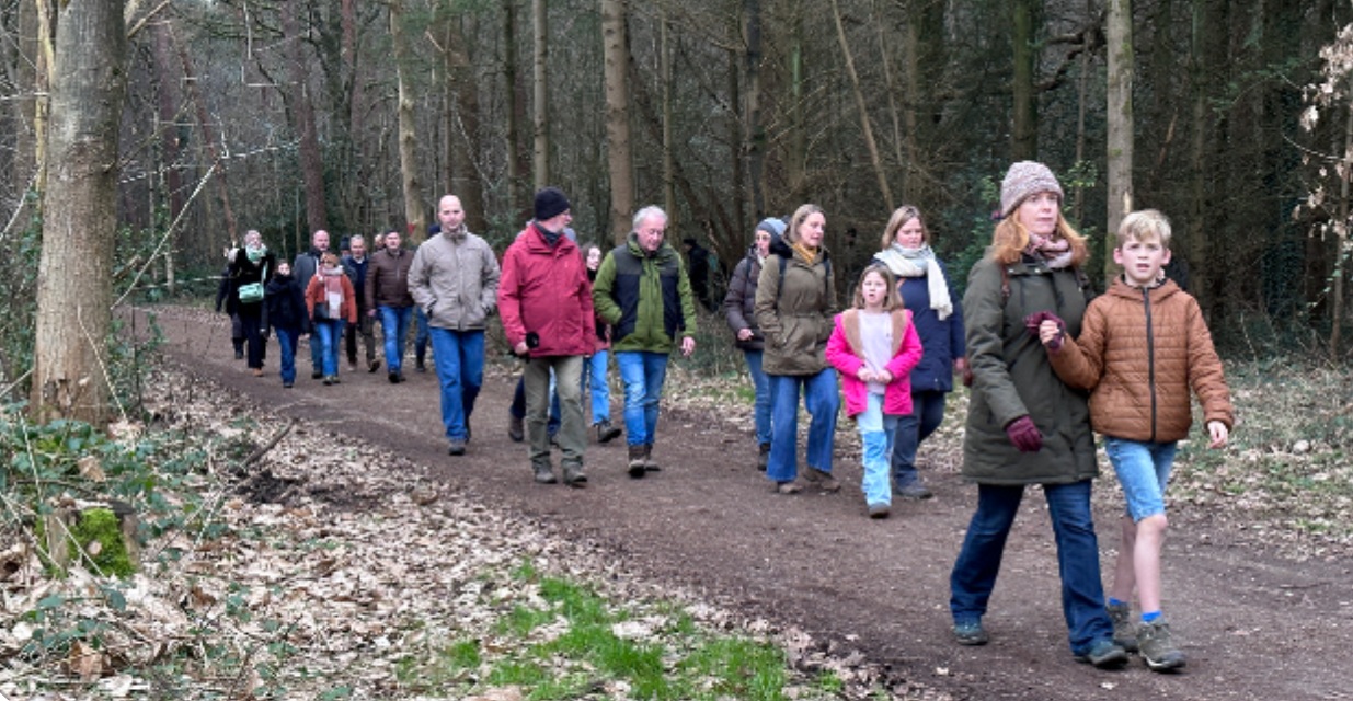 Wandel mee langs trage wegen op 16 november