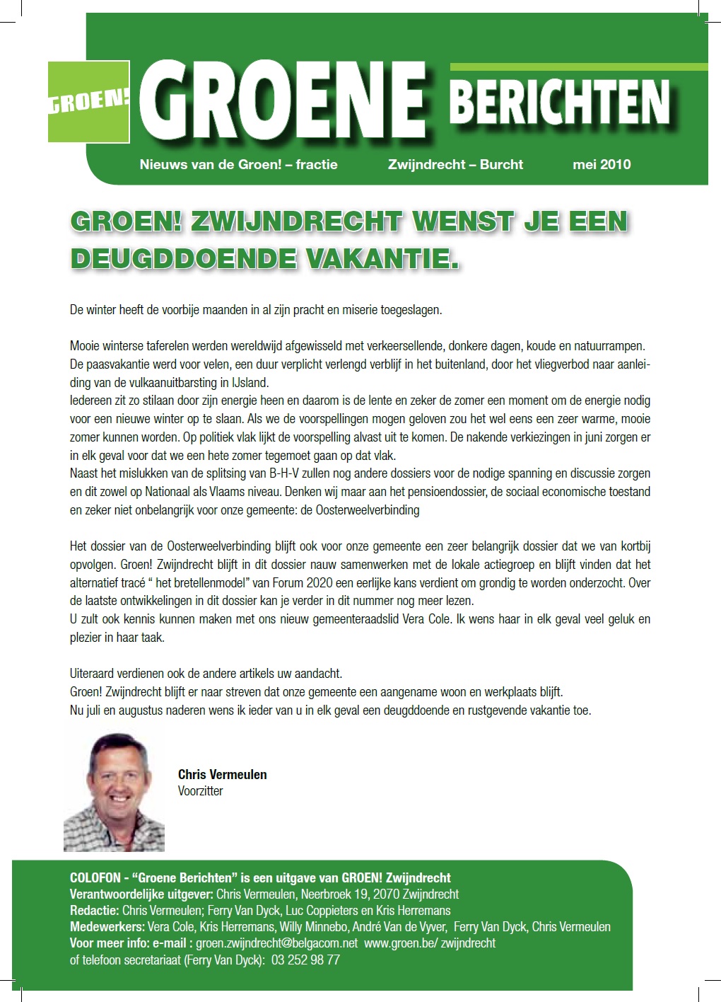 Groene Berichten mei 2010