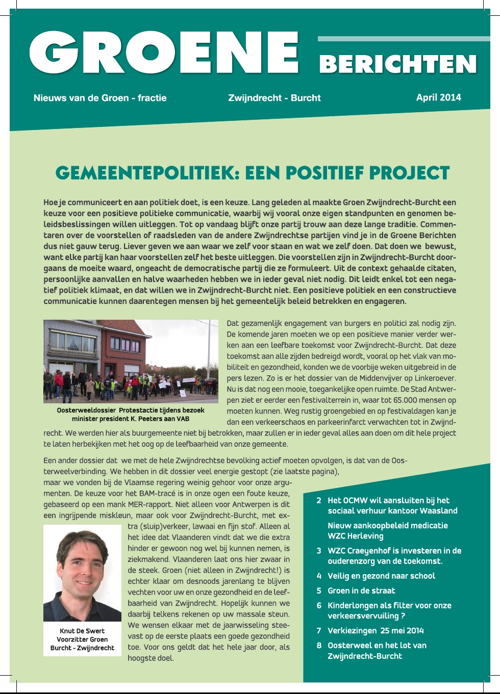Groene Berichten april 2014