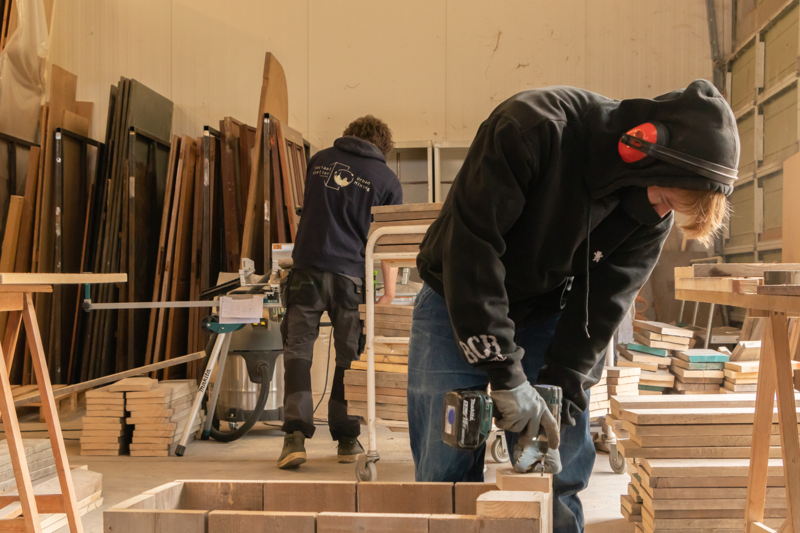 Leuvense Materialenbank recupereerde vorig jaar 40 ton bouwafval