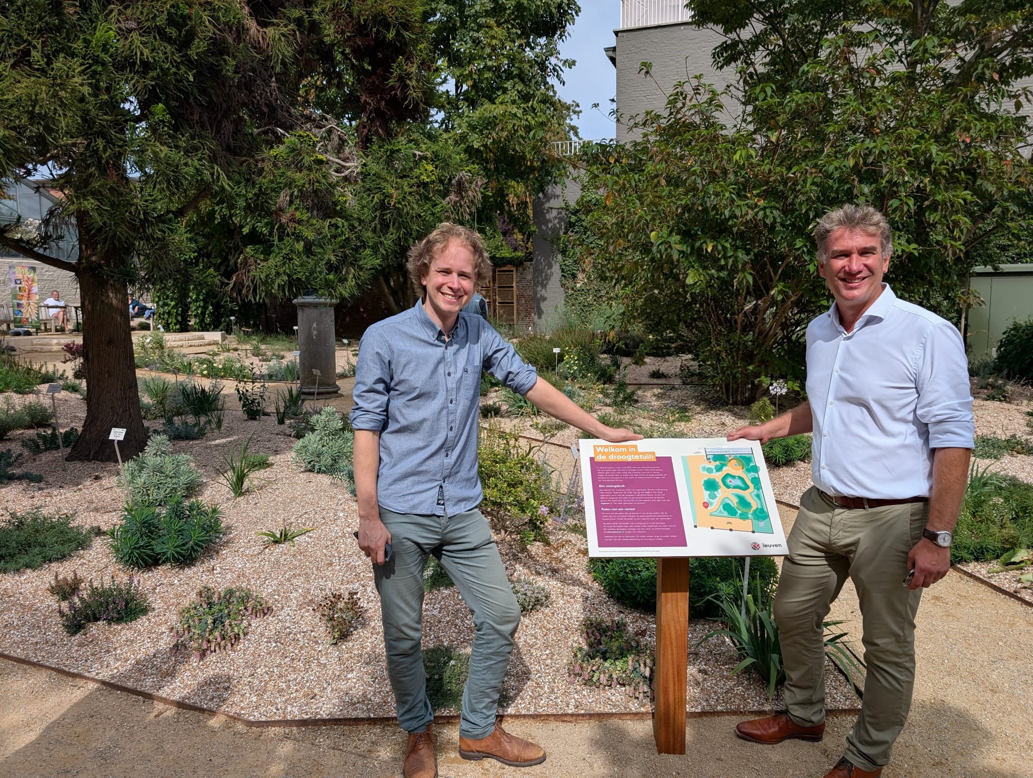 Leuvense Kruidtuin opent Droogtetuin