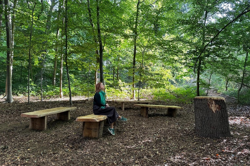 Natuurbegraafplaats in het Citadelbos