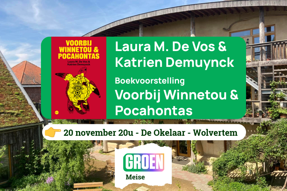 Boekvoorstelling ‘Voorbij Winnetou & Pocahontas’ – Laura M. De Vos en Katrien Demuynck