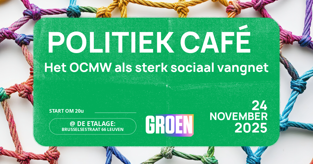 Politiek café: Het OCMW als sterk sociaal vangnet