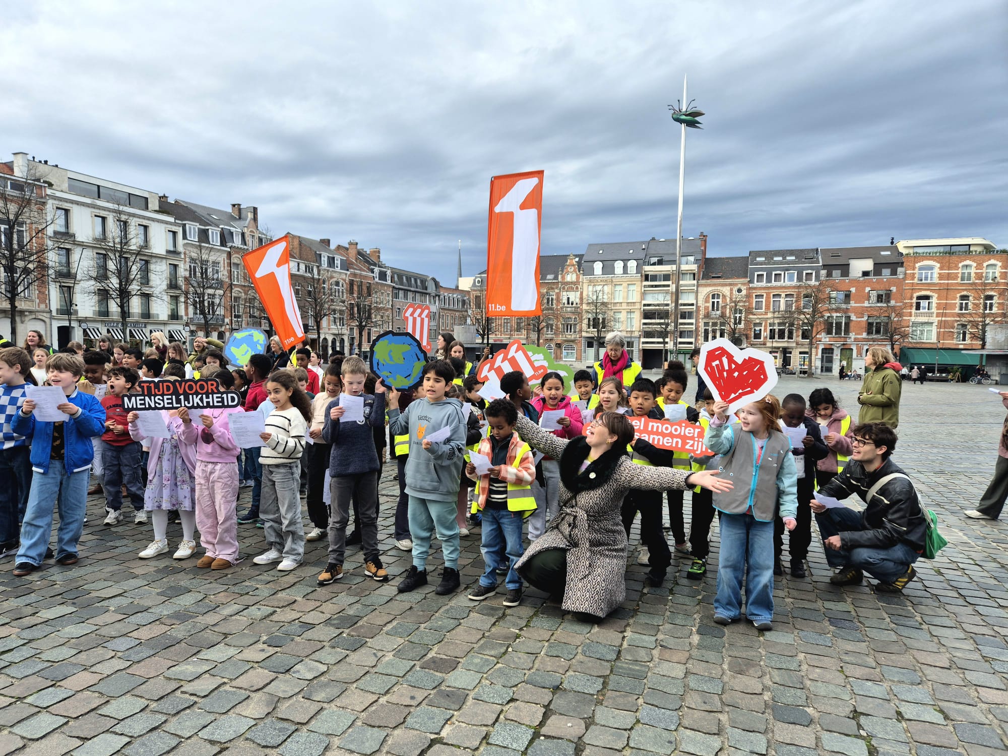 Leuvenaars zingen op ‘Alle Kleuren’ voor 11.11.11