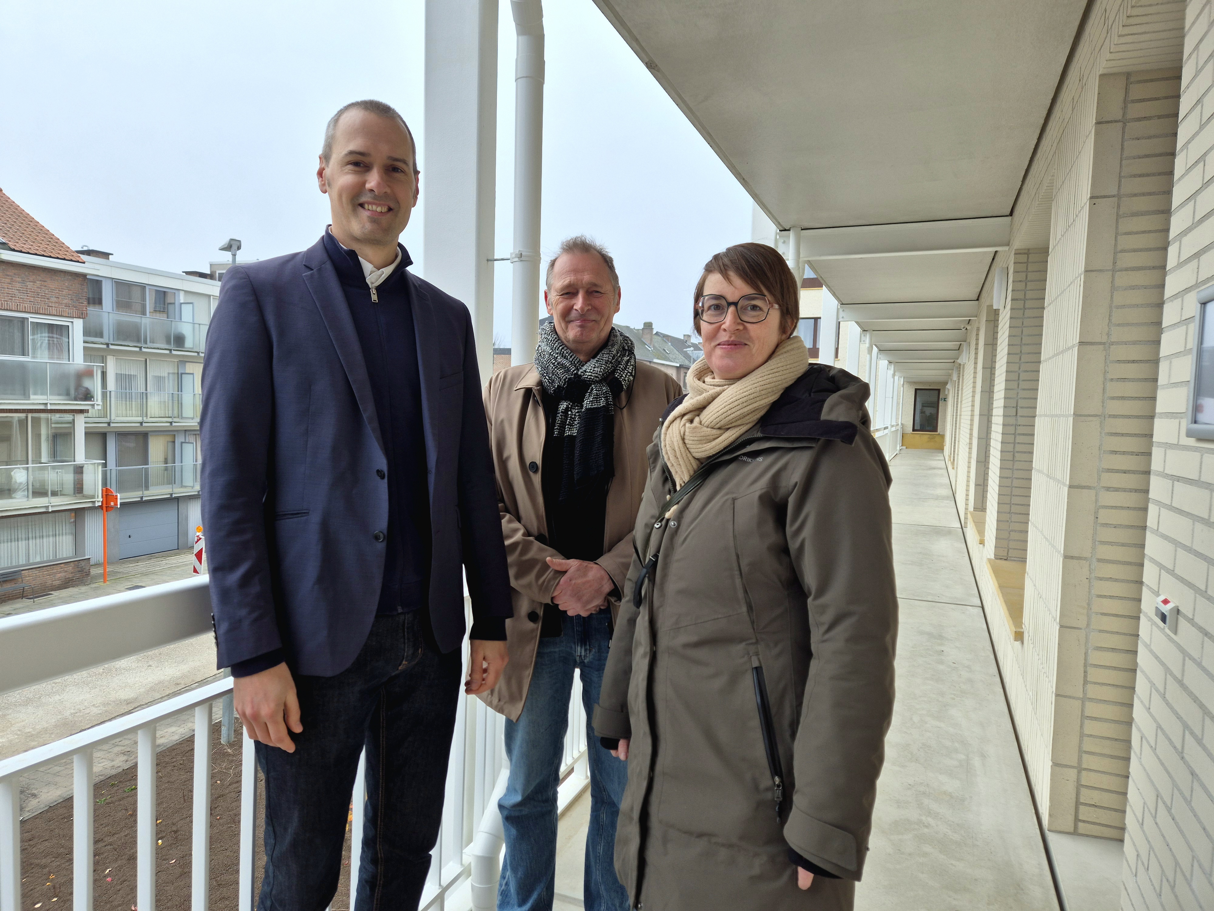 28 gezinnen nemen weldra hun intrek in nieuwe sociale woningen  in Platte Lostraat in Kessel-Lo