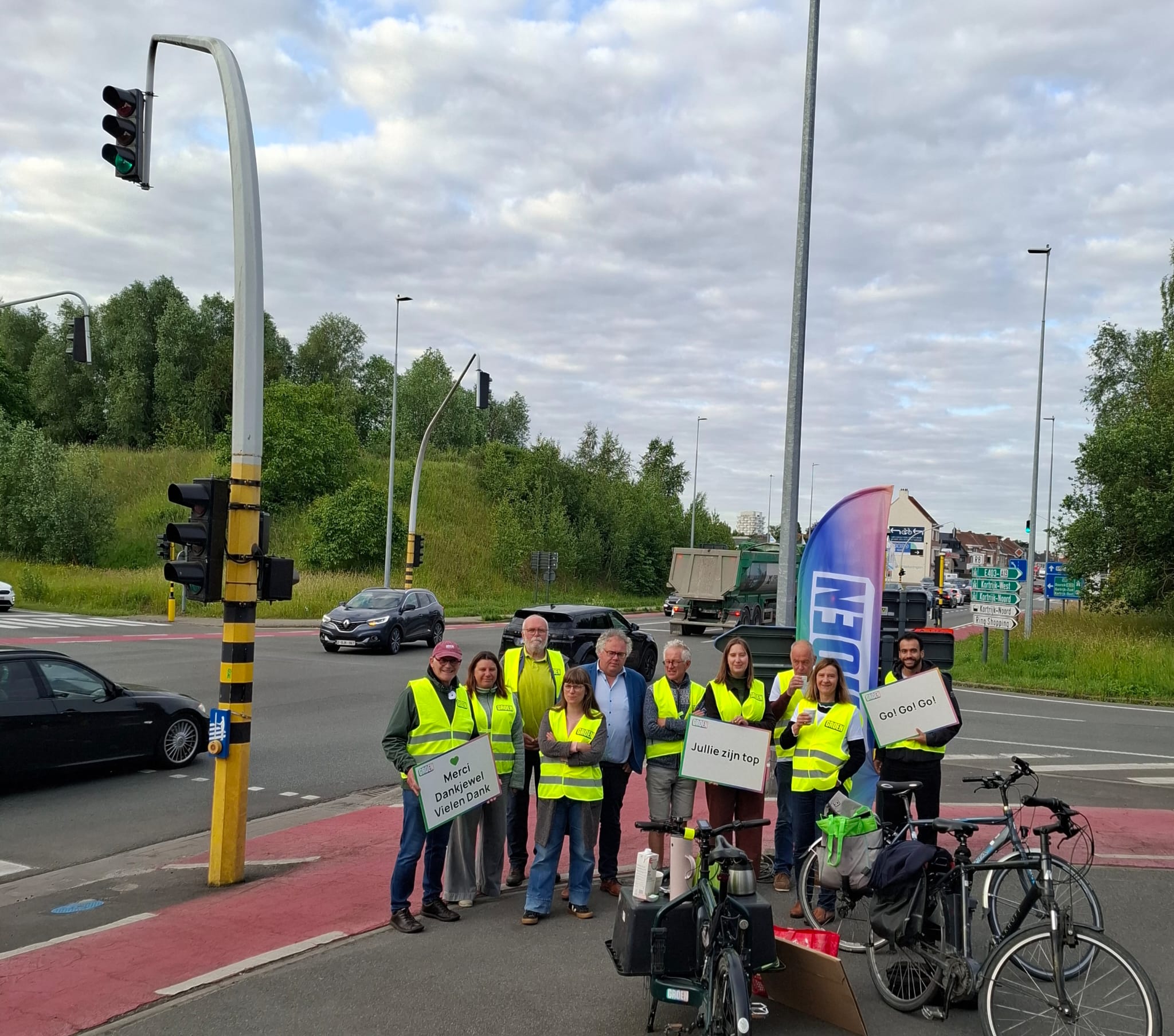 Kortrijk-Kuurne Fietsapplaus