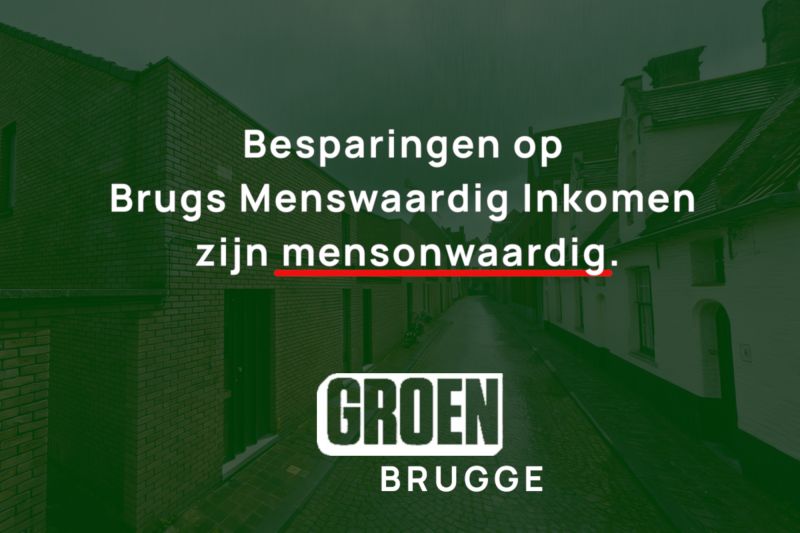 MENSELIJKE WAARDIGHEID IS GEEN POST DIE JE SCHRAPT