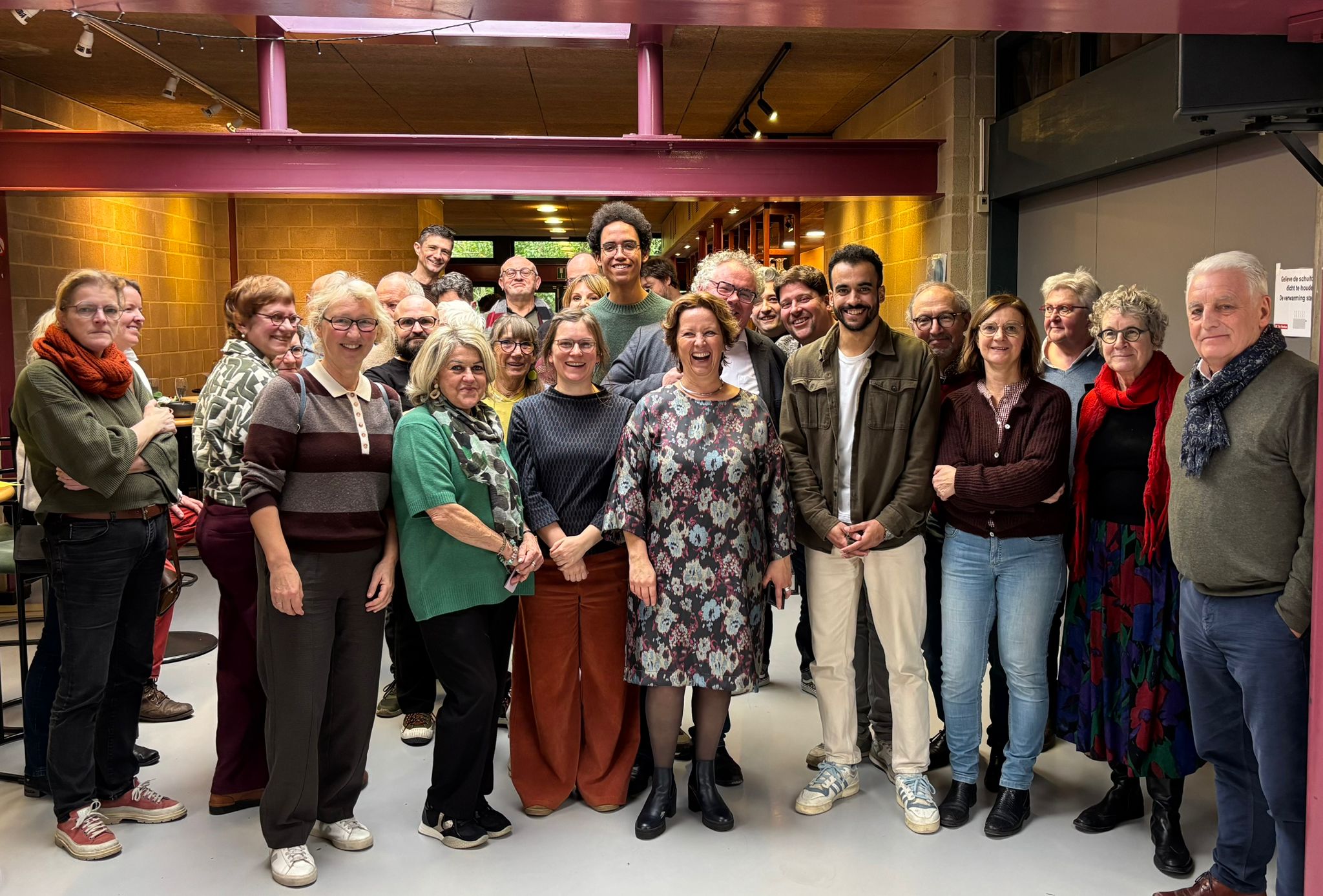 Nieuwjaarsreceptie Groen Harelbeke Kortrijk Kuurne