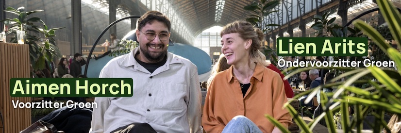 Een nieuwe lente, een nieuw  Groen-voorzittersduo!