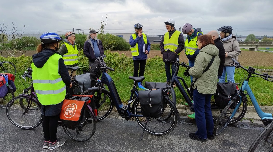 Fietstocht-Langs nieuwe natuur