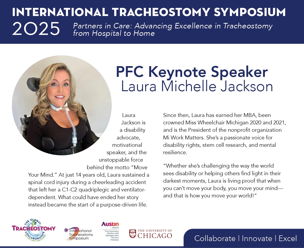 Laura Jackson PFC Keynote Speaker Laura Jackson PFC Keynote Speaker