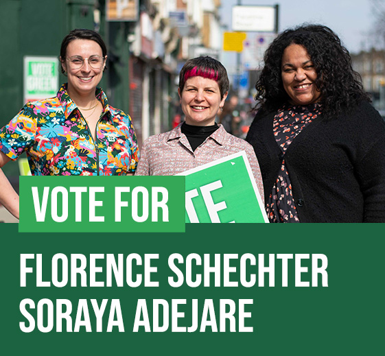 Soraya Adejare and Florence Schechter