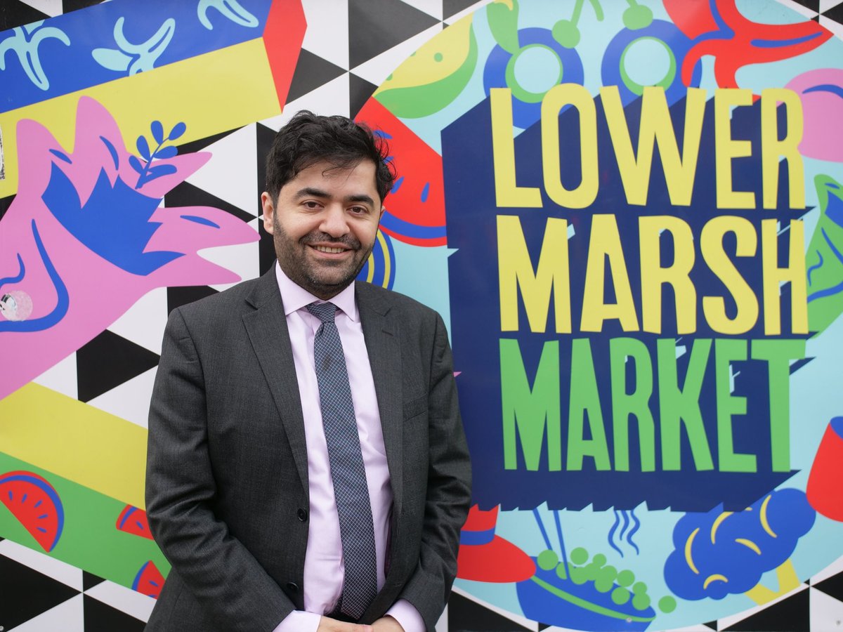 Ibrahim Dogus at Lower Marsh Market