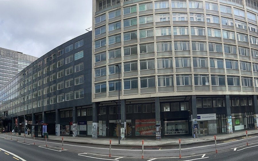 Elizabeth House on York Road, beside Waterloo station