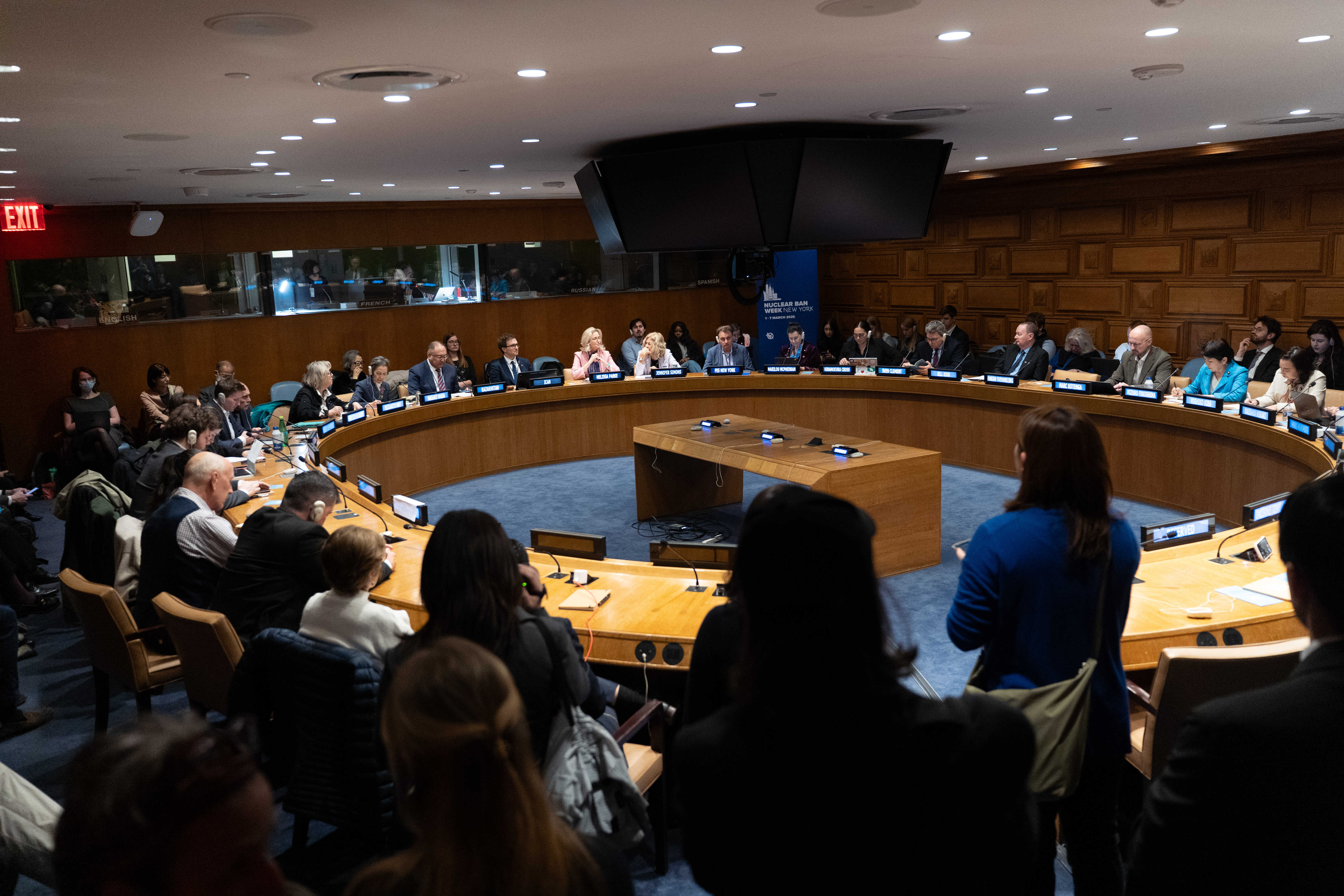 ICAN convenes parliamentarians from across the world. Credit: Derek French