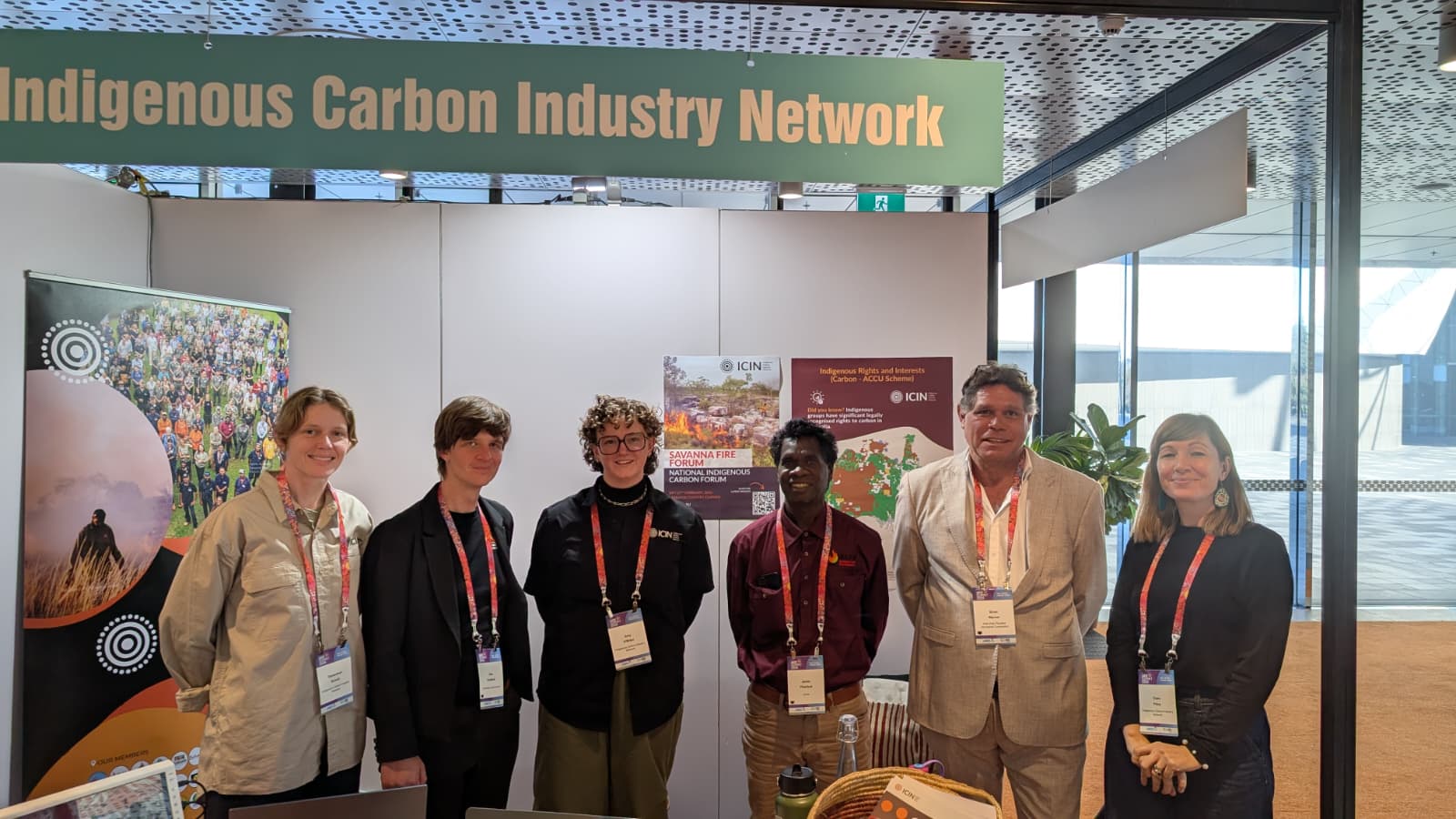 ICIN booth at the AER Summit 