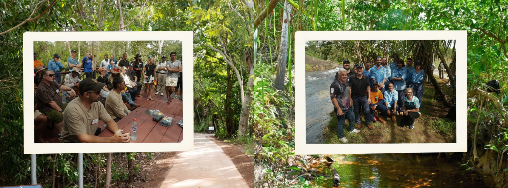 Larrakia Rangers and Forum Participants