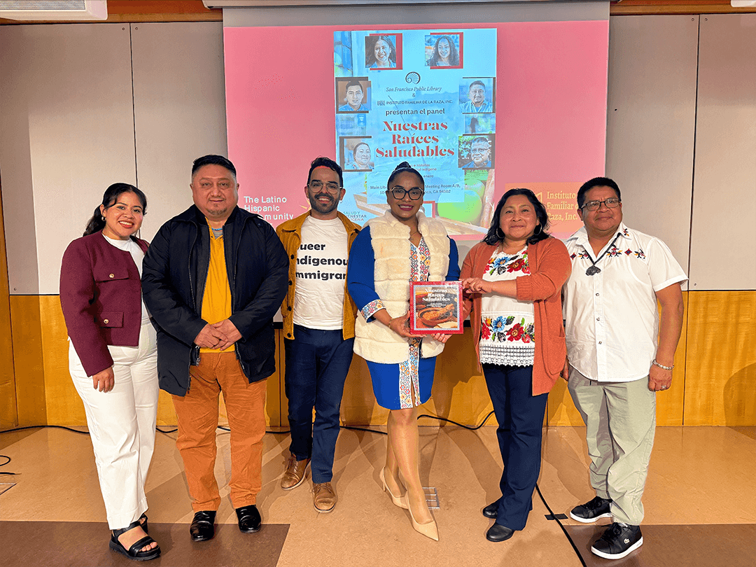 A photo group of the Nuestras Raices Saludables Panel