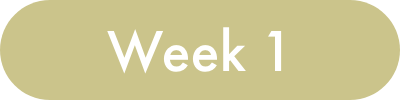 Week 1 Button in ssage color with text week 1