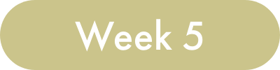 Week 5 Button in ssage color with text week 5