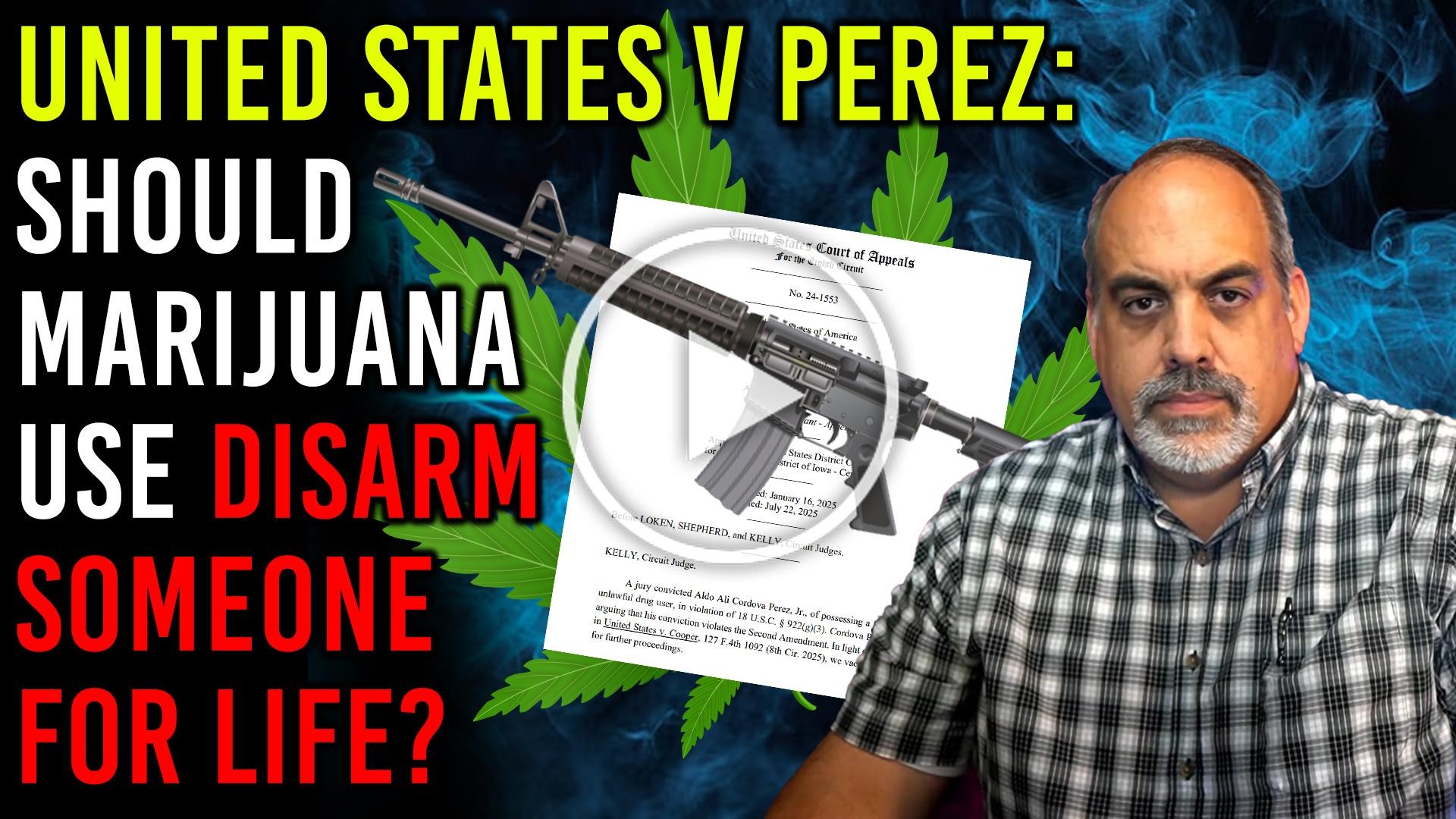 🚨 Major 8th Circuit Ruling on Guns & Marijuana!